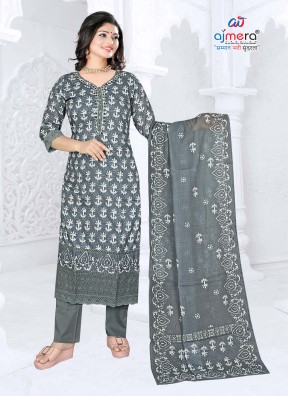 Authentic Khadi Printed Kurti with Classic Patterns Manufacturers, Suppliers in Surat