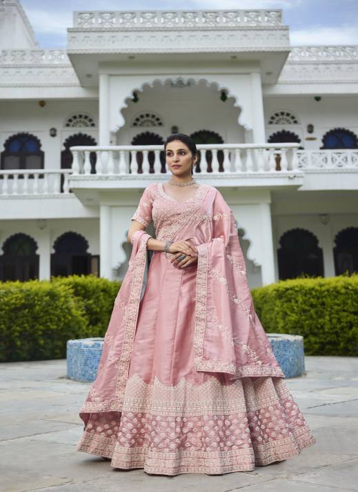 Banarasi New Collection Lehenga in Cheapest Range – Timeless Elegance at Affordable Prices by Ajmera Fashion  in Surat