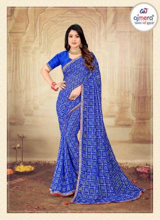 Bandhani Saree Collection – Traditional Elegance by Ajmera Fashion Manufacturers, Suppliers, Exporters in Alwar