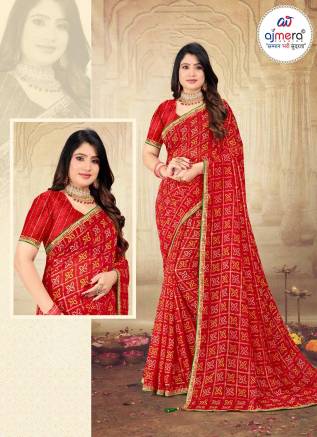 Bandhani Saree Collection – Traditional Elegance by Ajmera Fashion Manufacturers, Suppliers, Exporters in United States