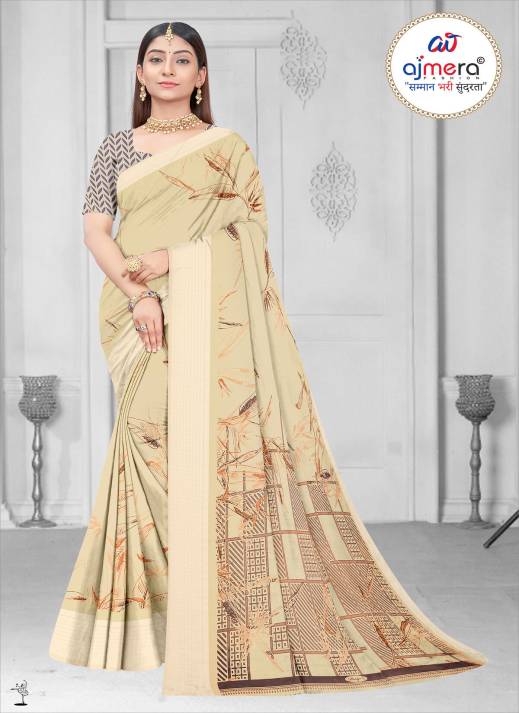 Beautiful Block Print Saree – Traditional Artistry with Modern Charm  in Surat