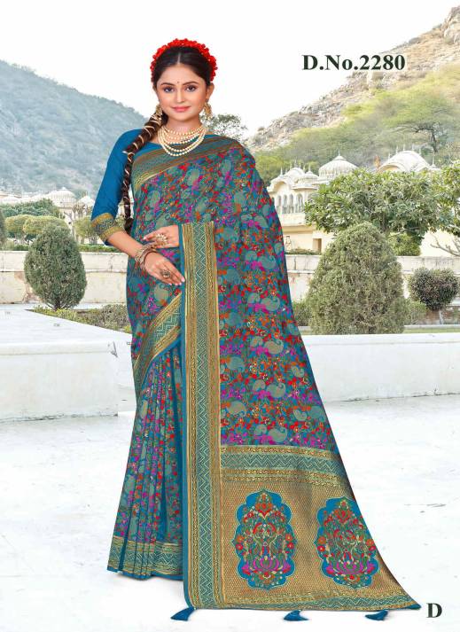 Best Collection in Cheapest Range Kashmiri Silk Sarees – Ajmera Fashion  in Surat