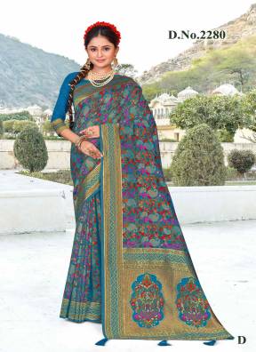 Best Collection in Cheapest Range Kashmiri Silk Sarees – Ajmera Fashion Manufacturers, Suppliers in Surat