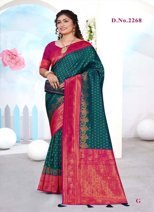 Best Collection of Budget-Friendly Kanchipuram Silk Sarees – Ajmera Fashion  in Surat