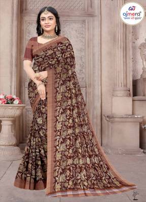 Best Cotton Chiffon Sarees – A Perfect Blend of Comfort and Elegance Manufacturers, Suppliers in Surat