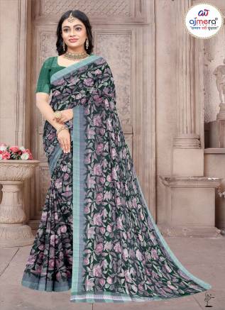 Best Cotton Chiffon Sarees – A Perfect Blend of Comfort and Elegance Manufacturers, Suppliers, Exporters in Mahe