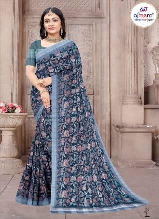 Best Cotton Chiffon Sarees – A Perfect Blend of Comfort and Elegance Manufacturers, Suppliers, Exporters in Guna