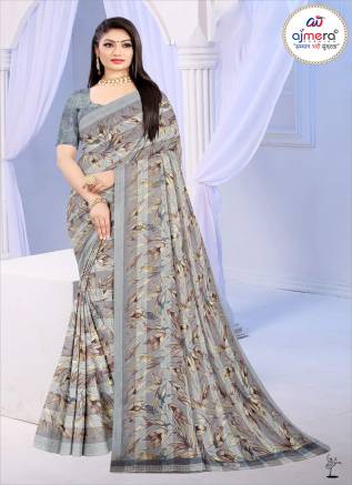 Best Digital Printed Linen Saree – Artistic Excellence in Everyday Elegance Manufacturers, Suppliers, Exporters in Alwar