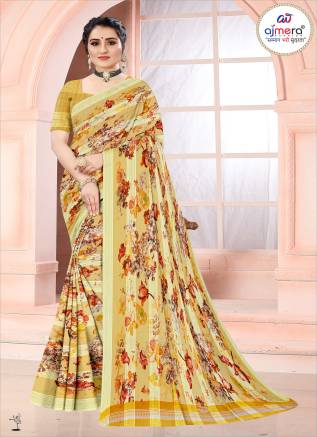 Best Digital Printed Linen Saree – Modern Artistry Meets Comfort Manufacturers, Suppliers, Exporters in France