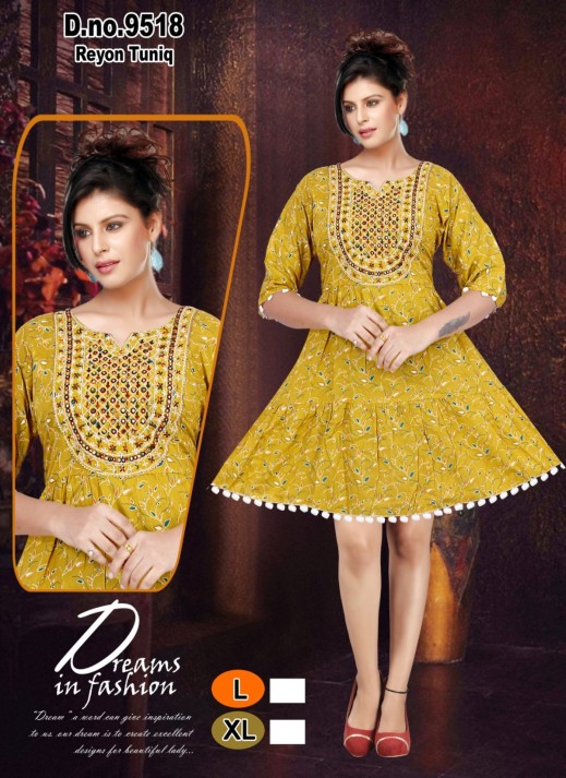 Best Prices for Cotton Short Kurtis – Ajmera Fashion  in Surat