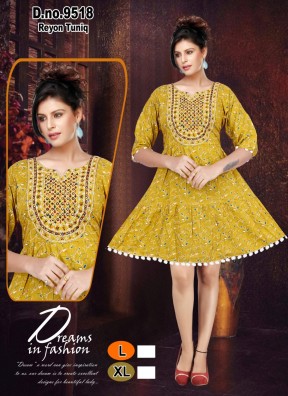 Best Prices for Cotton Short Kurtis – Ajmera Fashion Manufacturers, Suppliers in Surat