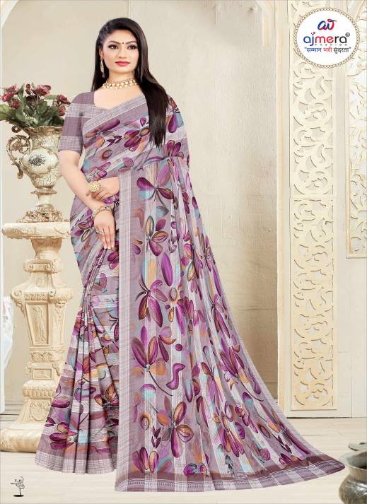 Best Tissue Linen Saree – Luxurious Comfort with a Radiant Touch  in Surat