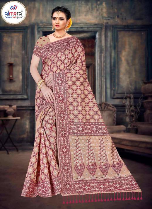 Blended Cotton Casual Saree – Effortless Comfort and Everyday Style  in Surat