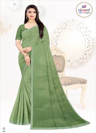 Bollywood Border Saree – Glamour and Elegance Inspired by Bollywood Manufacturers, Suppliers, Exporters in Ajmer