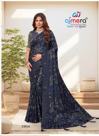 Bollywood Design Brasso Saree – Glamour with a Touch of Tradition Manufacturers, Suppliers, Exporters in Okha