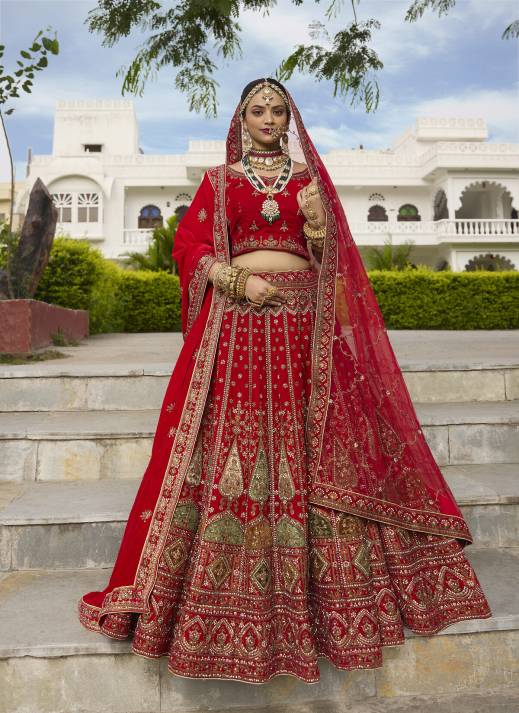 Bollywood Lehenga in Cheapest Range – Glamour at Affordable Prices by Ajmera Fashion  in Surat