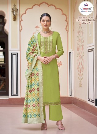 Bollywood Trending Chanderi Ladies Suits – Glamour and Grace Inspired by the Silver Screen Manufacturers, Suppliers, Exporters in Surat