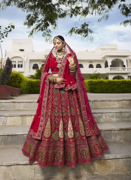 Bridal Lehenga New Collection in Cheapest Range – Dream Wedding Attire at Affordable Prices by Ajmera Fashion Limited   in Surat