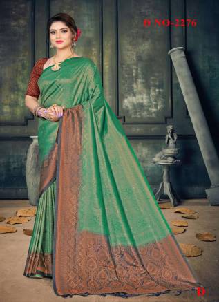 Bulk Kanchipuram Silk Sarees Wholesale – Ajmera Fashion Manufacturers, Suppliers, Exporters in Guna