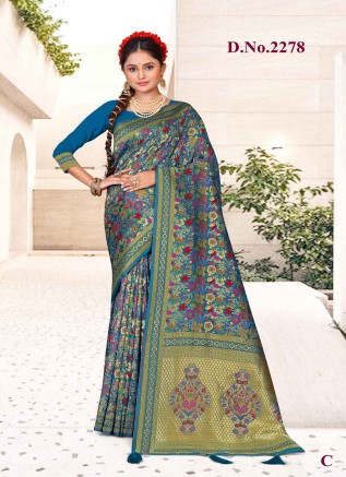 Bulk Kashmiri Print Sarees for Retailers – Ajmera Fashion Manufacturers, Suppliers, Exporters in United Kingdom