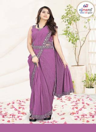 Bulk Purchase of Ready to Wear Sarees at Wholesale Prices - Ajmera Fashion Manufacturers, Suppliers, Exporters in Kenya