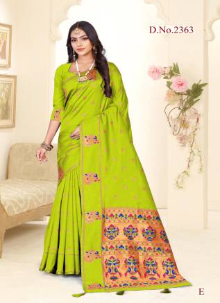 Bulk Silk Sarees for Retailers - Ajmera Fashion Manufacturers, Suppliers, Exporters in Jind