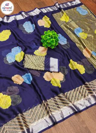 Butter Silk Sarees – New Collection 2024 by Ajmera Fashion Manufacturers, Suppliers, Exporters in United Kingdom