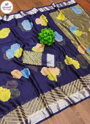 Butter Silk Sarees – New Collection 2024 by Ajmera Fashion Manufacturers, Suppliers in Surat