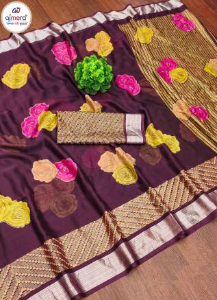 Butter Silk Sarees – New Collection 2024 by Ajmera Fashion Manufacturers, Suppliers, Exporters in Nepal