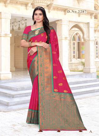 Buy Jacquard Silk Sarees in Bulk Wholesale – Ajmera Fashion Manufacturers, Suppliers, Exporters in Bangladesh