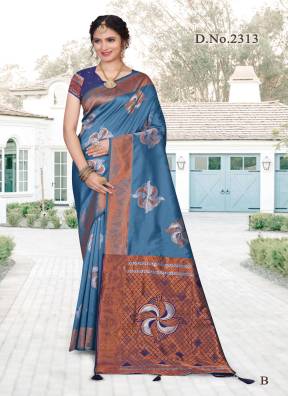 Buy Muslin Silk Sarees Online in Wholesale – Ajmera Fashion Manufacturers, Suppliers in Surat