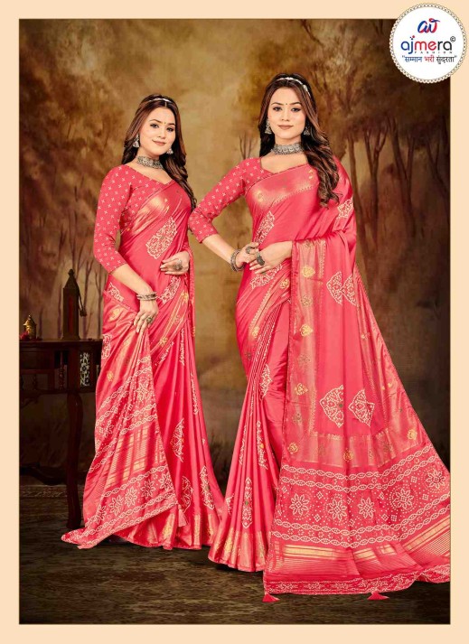 Chanderi Bandhani Saree – Traditional Elegance with a Regal Touch  in Surat