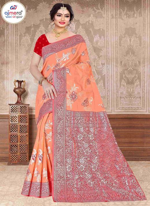 Chanderi Silk Cotton Saree – Regal Charm with Luxurious Comfort  in Surat