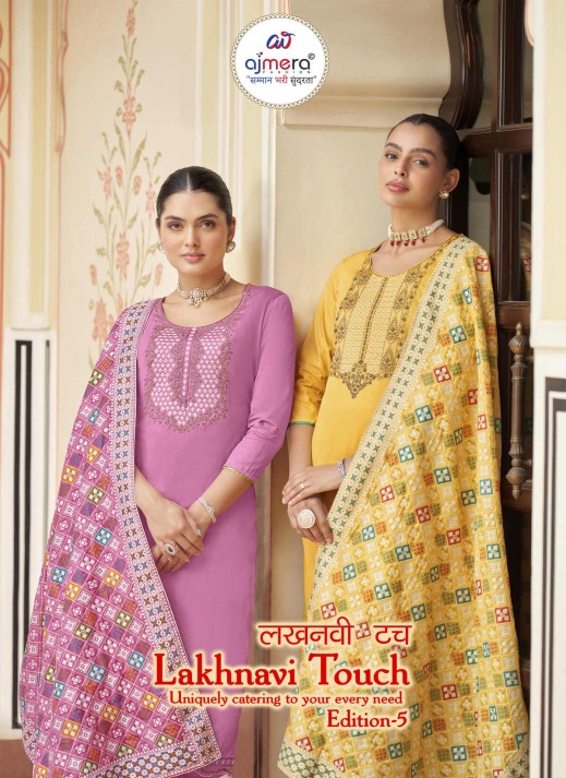 Classic Chanderi Ladies Suits – Timeless Elegance in Every Stitch  in Surat