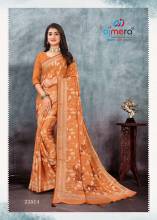 Crepe Fall Printed Saree with Contemporary Elegance AFPL(23511)