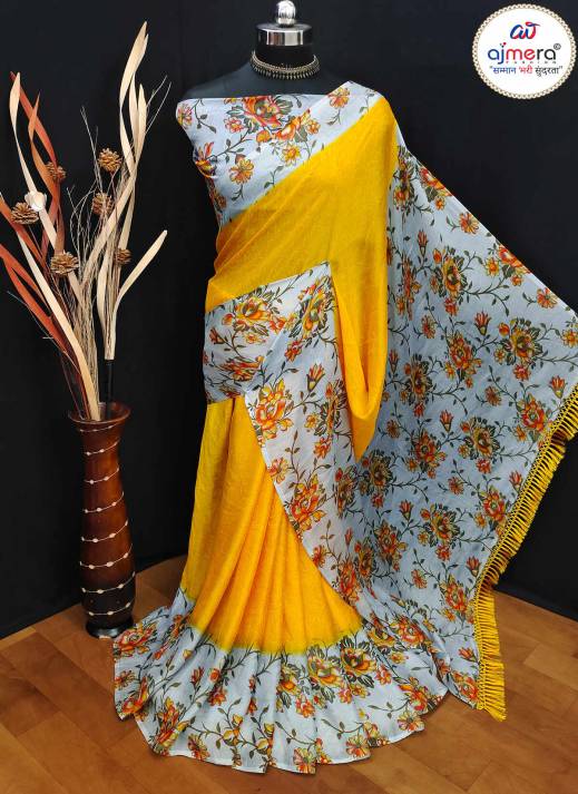 Crepe Silk Saree – Latest Collection at Wholesale Prices by Ajmera Fashion  in Surat