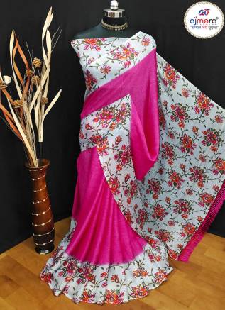 Crepe Silk Saree – Latest Collection at Wholesale Prices by Ajmera Fashion Manufacturers, Suppliers, Exporters in Singapore