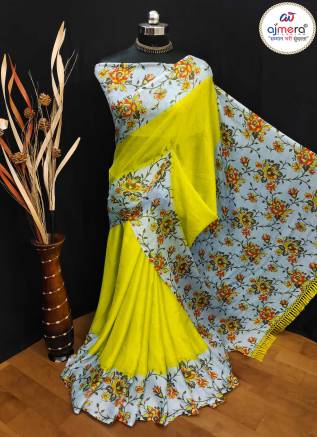 Crepe Silk Saree – Latest Collection at Wholesale Prices by Ajmera Fashion Manufacturers, Suppliers, Exporters in United Kingdom