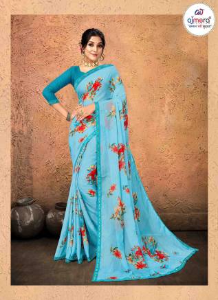 Designer Chiffon Saree – High-Fashion Elegance with Artistic Flair Manufacturers, Suppliers, Exporters in Gujarat