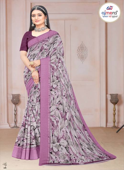 Designer Georgette Chiffon Saree – Elegance Redefined with a Contemporary Touch  in Surat