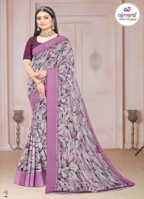 Designer Georgette Chiffon Saree – Elegance Redefined with a Contemporary Touch Manufacturers, Suppliers in Surat