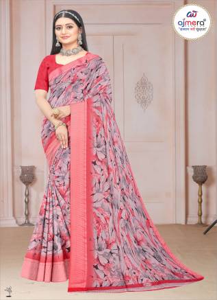 Designer Georgette Chiffon Saree – Elegance Redefined with a Contemporary Touch Manufacturers, Suppliers, Exporters in Kenya