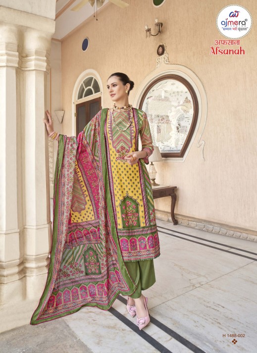 Designer Pakistani Lawn Suit – Elegance Redefined with Contemporary Flair  in Surat