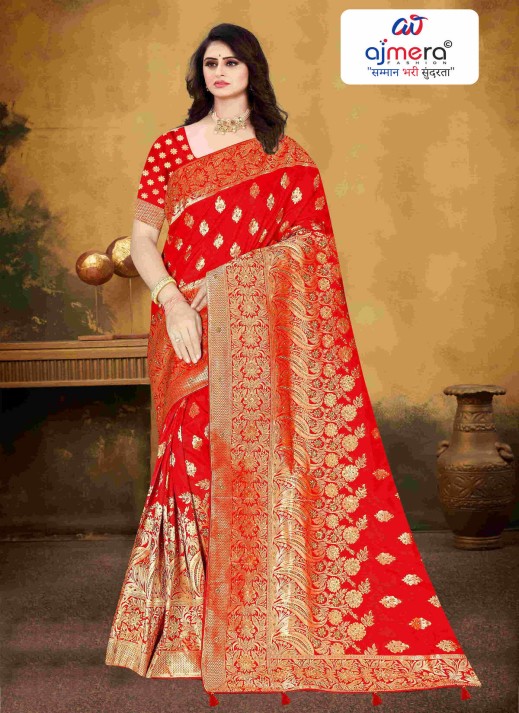 Elegant Banarasi Silk Saree – Classic Beauty in Luxurious Weave  in Surat