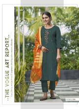 Elegant Fancy Kurti with Embellished Dupatta and Modern Detailing