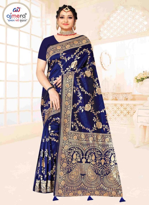 Elegant Fancy Silk Saree – Refined Luxury with Stylish Details  in Surat