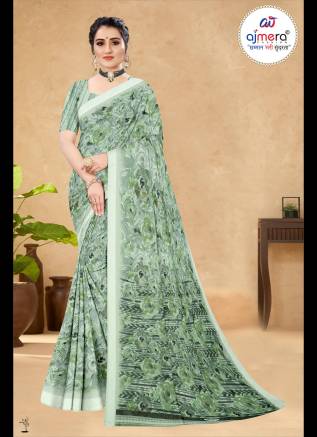 Elegant Printed Linen Saree – Subtle Sophistication with Artistic Flair Manufacturers, Suppliers, Exporters in Goa