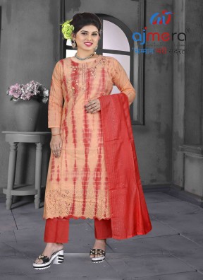 Elegant Rayon Embroidery Kurti with Exquisite Detailing Manufacturers, Suppliers in Surat