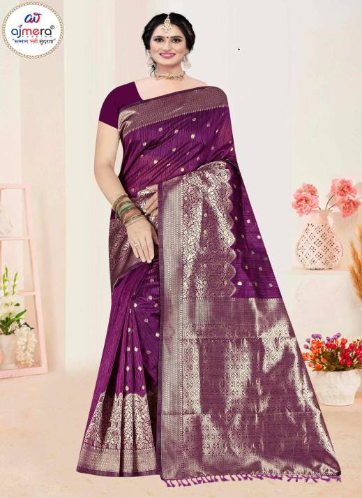 Elegant Satin Saree – Luxurious Sheen and Timeless Elegance  in Surat