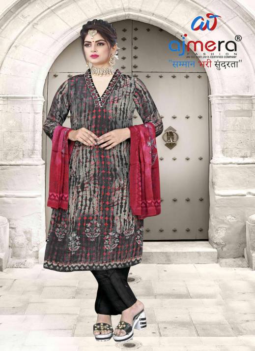 Elegant V-Shape Neck Design Prizam Printed Kurti  in Surat